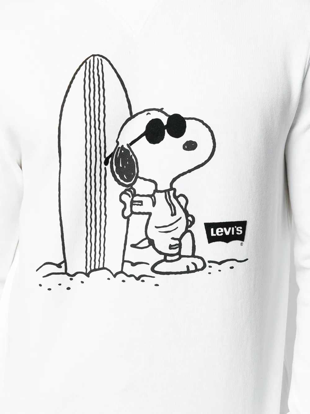 levis snoopy jumper