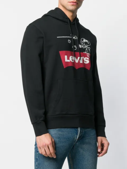 levi's x peanuts moletom com capuz