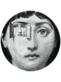 Fornasetti Tema e Variazioni wall plate - Black