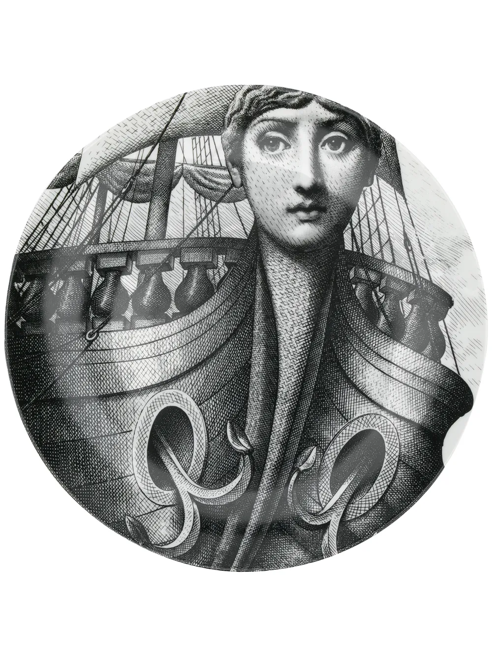 

Fornasetti plato decorativo - Negro