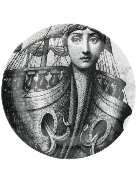 Fornasetti decorative homewear plate
