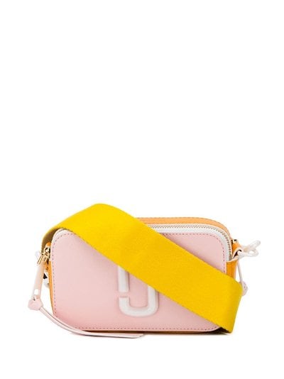 Marc Jacobs Yellow & Pink 'The Snapshot' Shoulder Bag