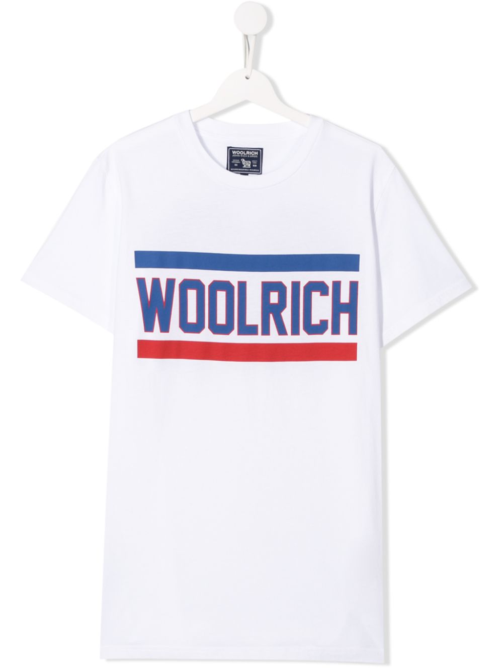 фото Woolrich Kids футболка с логотипом