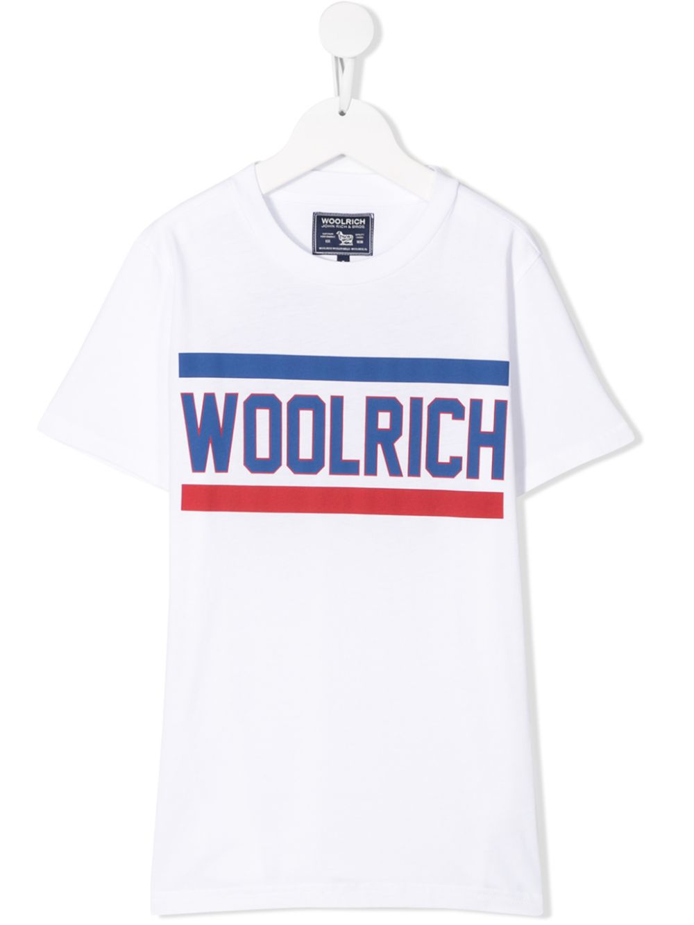 фото Woolrich Kids футболка с логотипом