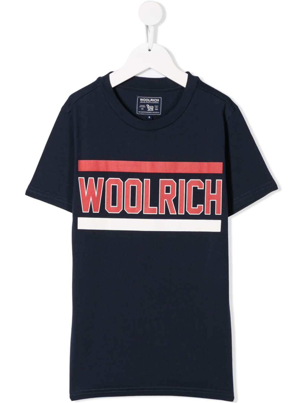 фото Woolrich Kids футболка с логотипом