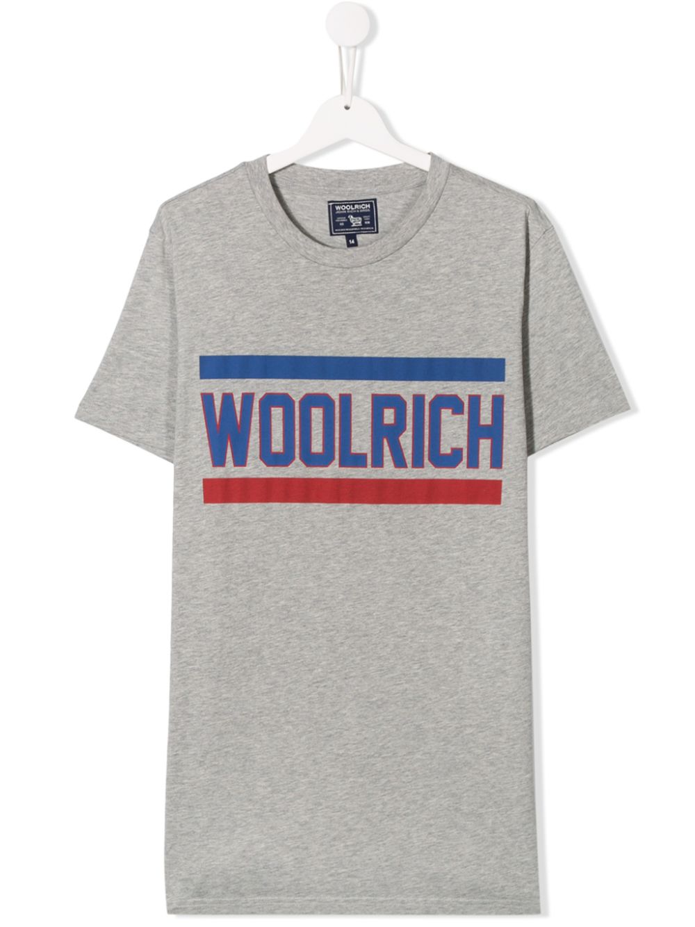 фото Woolrich Kids футболка с логотипом