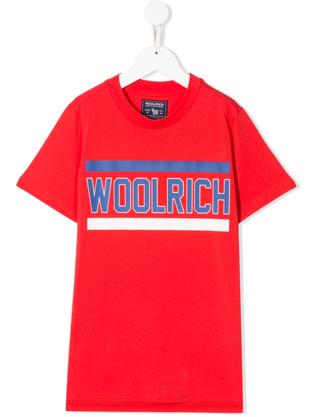 фото Woolrich Kids футболка с логотипом