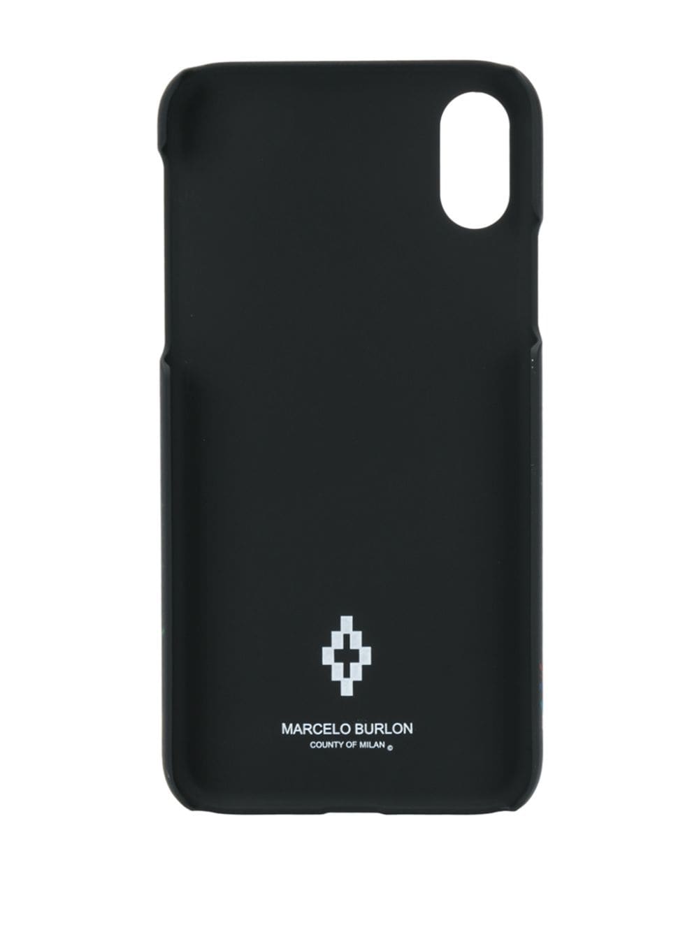 Marcelo Burlon County of Milan iPhone X hoesje - Zwart