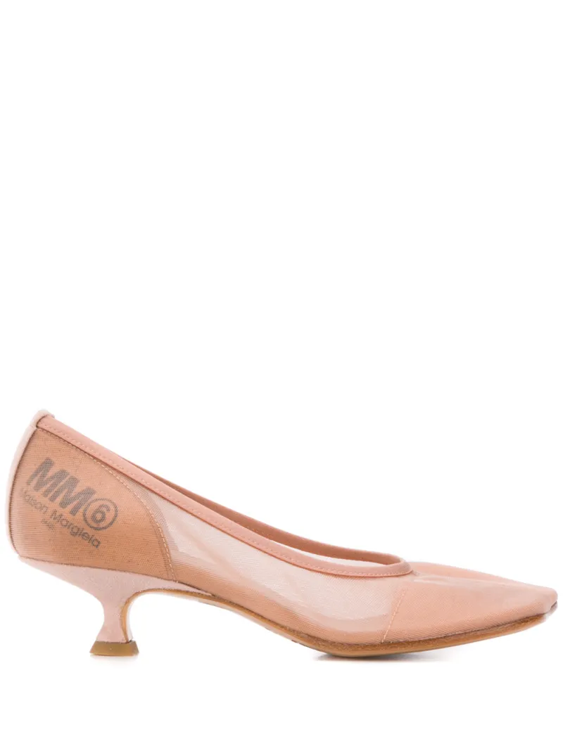 Mm6 Maison Margiela сетчатые туфли-лодочки