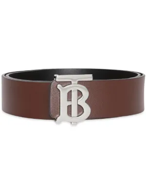 burberry belt silver
