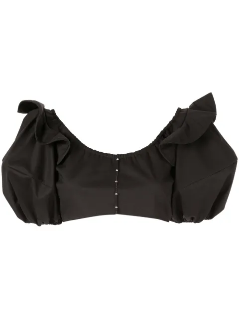Ellery Hilaria puff-sleeve top