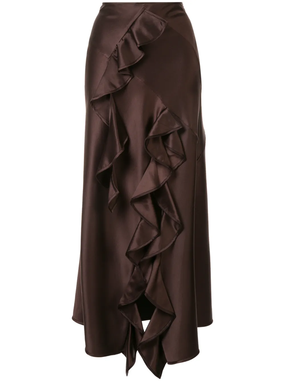 Ellery Gonna con pannelli Salero - Marrone