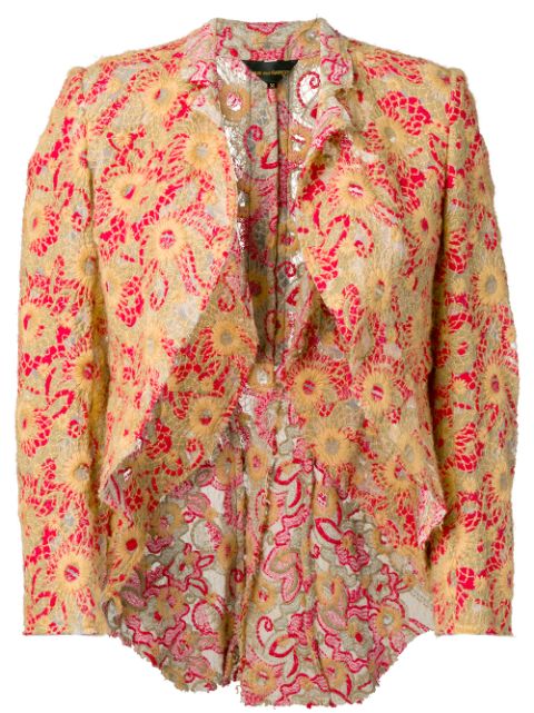 Comme Des Garcons 2003's embroidered jacket Women