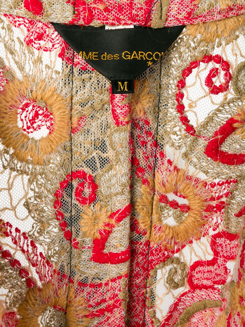 Comme Des Garcons 2003's embroidered jacket Women