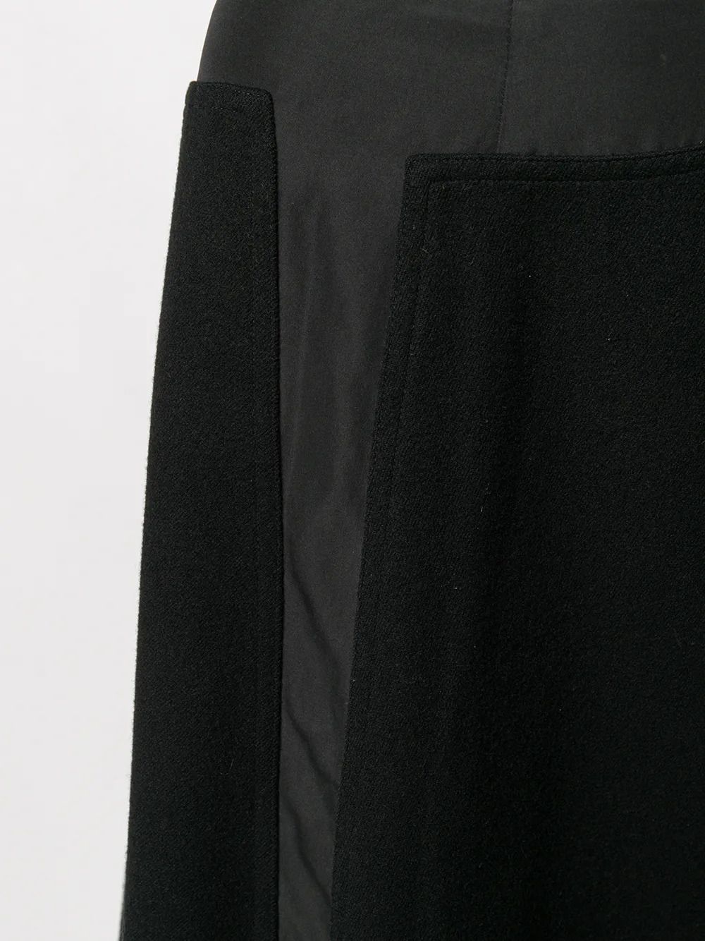 фото Comme des garçons pre-owned двухслойная юбка