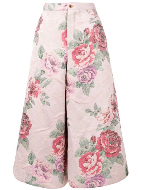 Comme Des Garcons 1999's floral culottes Women