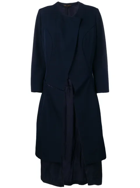 Comme Des Garçons Pre-Owned deconstructed back coat