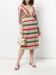 الصورة 2 من Elisabetta Franchi فستان كنزة مخطط