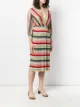 Elisabetta Franchi فستان كنزة مخطط