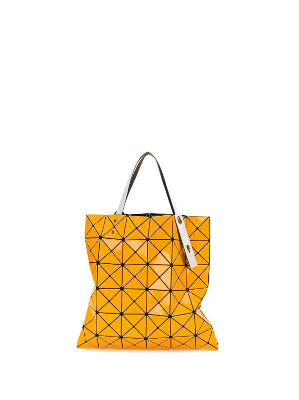 Fashion Boutique Glossy shopper bag with zip and bow detailing