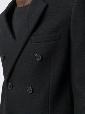 saint laurent black coat