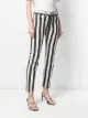 Saint Laurent striped ankle grazer jeans