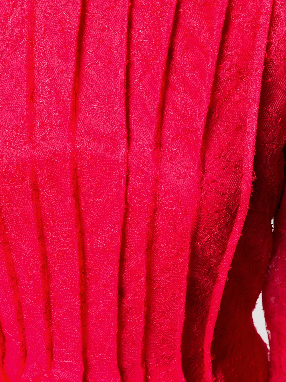 Valentino Garavani Skaterjurk met bloemdessin Rood