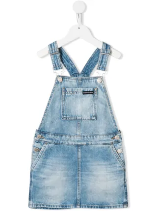 denim dungaree dress online