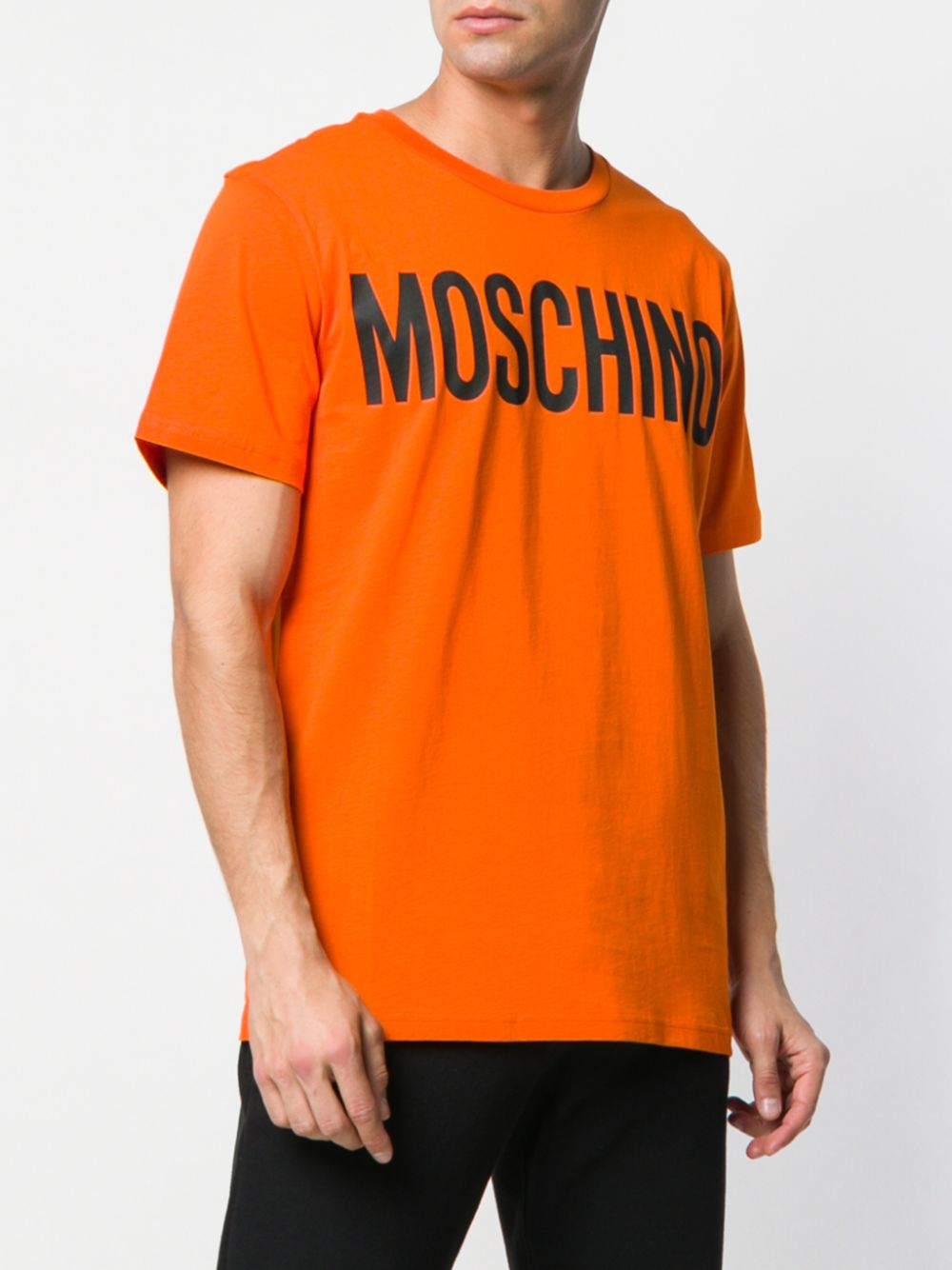 фото Moschino футболка с логотипом