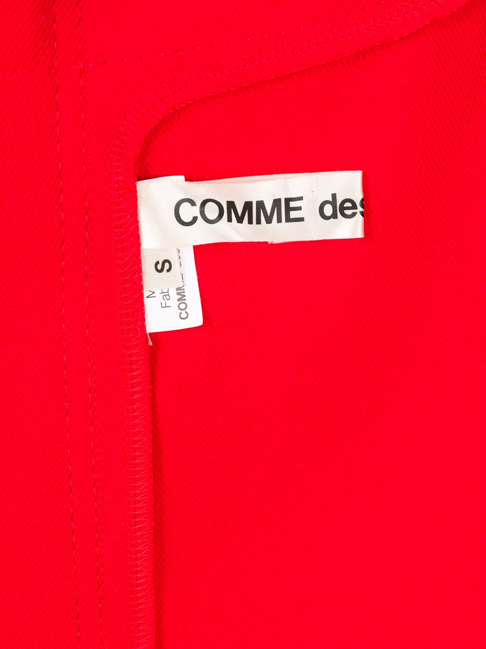 Comme Des Garcons sleeveless peplum top Women