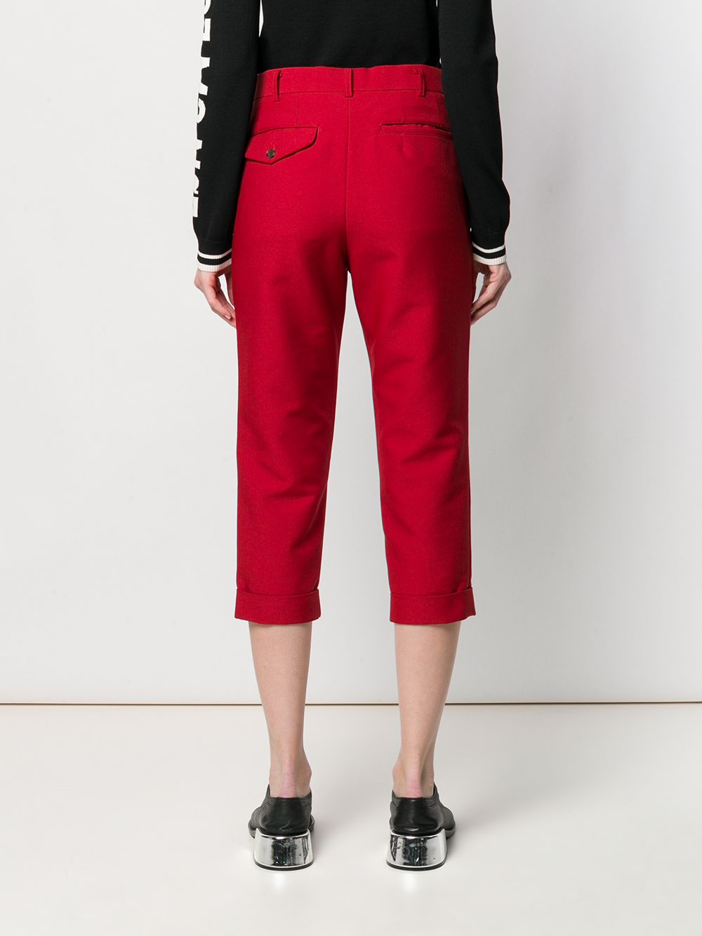 Comme Des Garcons cropped skinny trousers Women