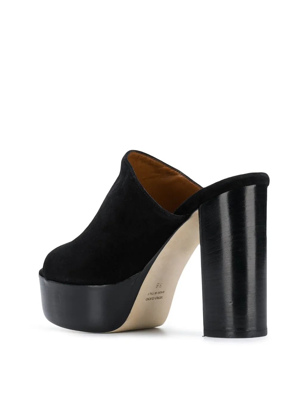 Paris Texas Sandalen met plateauzool Zwart