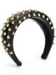Image 1 of Prada studded leather headband