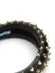 Prada studded leather headband