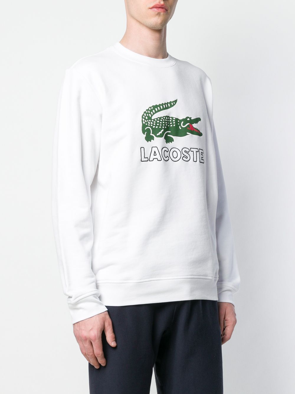 фото Lacoste толстовка с логотипом