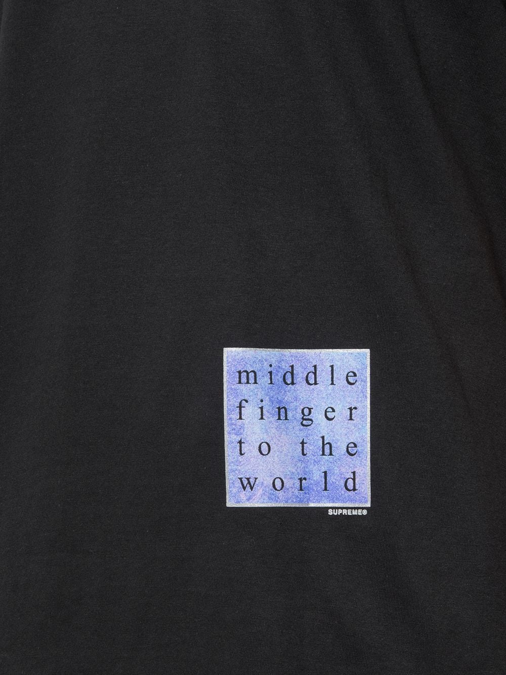 Supreme Middle Finger To The World T-shirt - Farfetch