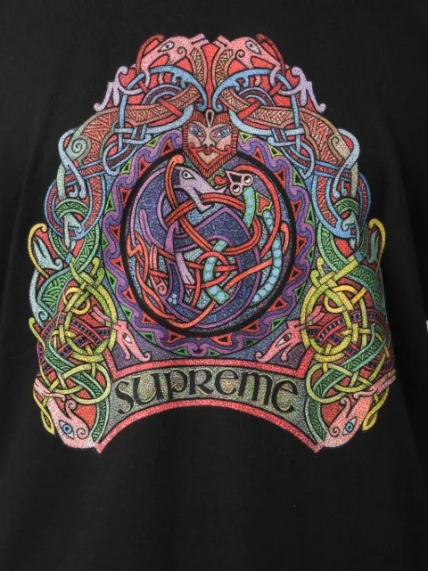 supreme knot tee white