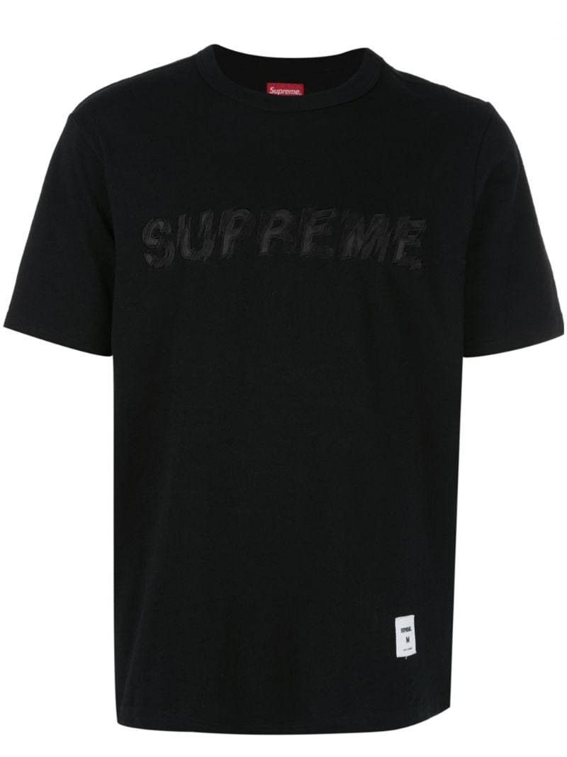 Supreme Logo T-shirt In Black