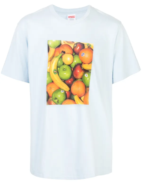 baby blue supreme shirt