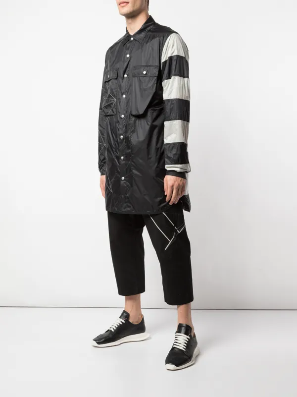RICK OWENS ロングシャツジャケット　22ss RICK OWENS ロングシャツジャケット 22ss