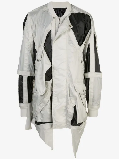 Rick Owens cut-out detail jacket