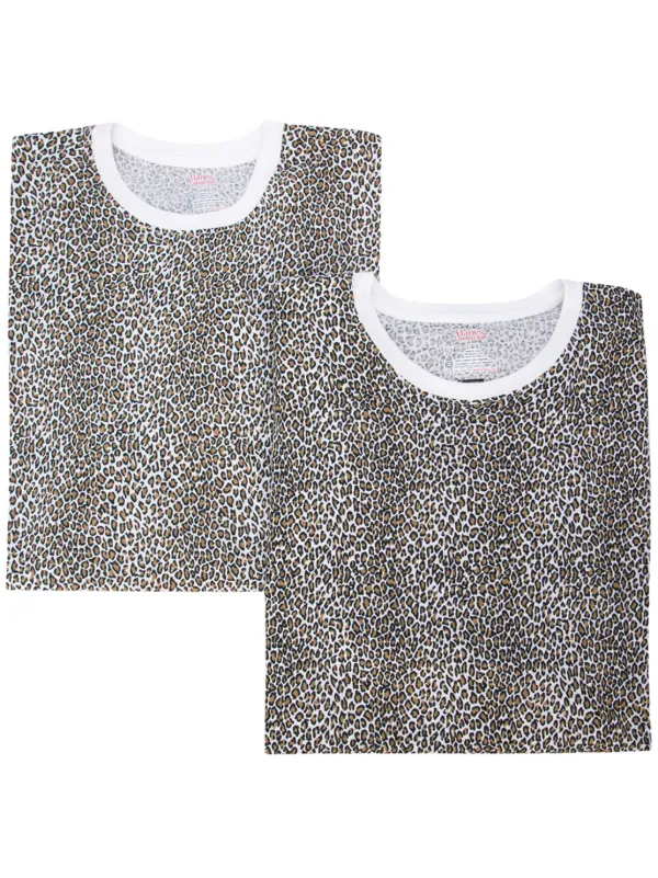 Supreme Men's Leopard Print T-Shirt