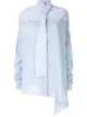 Image 1 of UNRAVEL PROJECT oversized asymmetric blouse