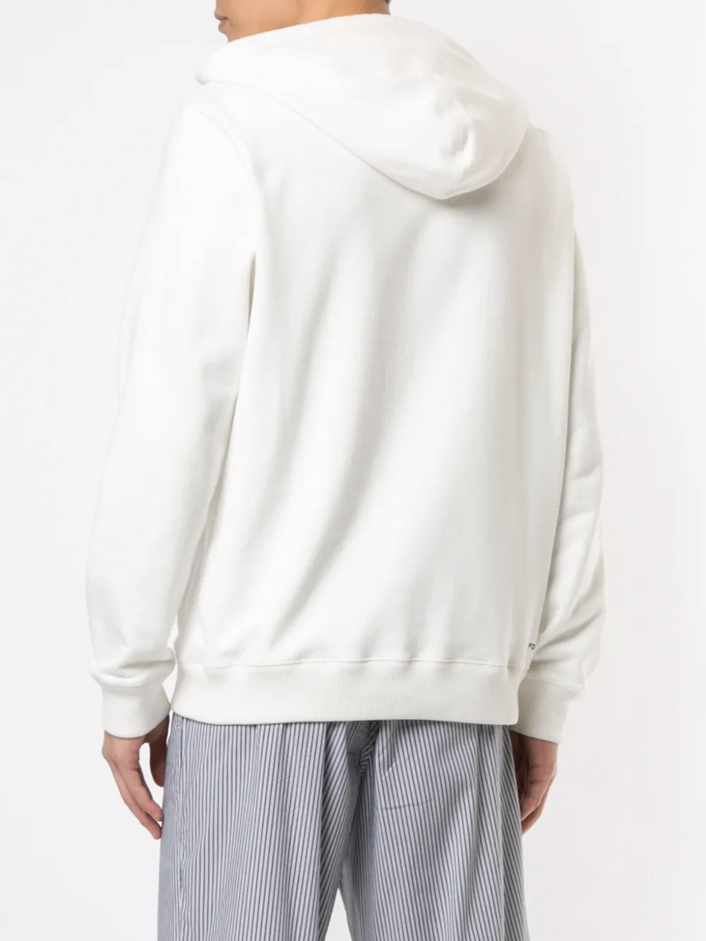 Ports V Hoodie met slogan Wit