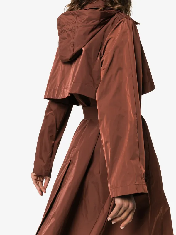 taffeta trench coat