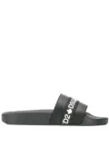 DSQUARED2 logo sliders - Black