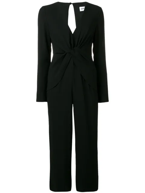 Self-Portrait knot front jumpsuit