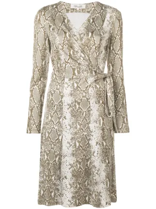 DVF Diane von Furstenberg Python print 