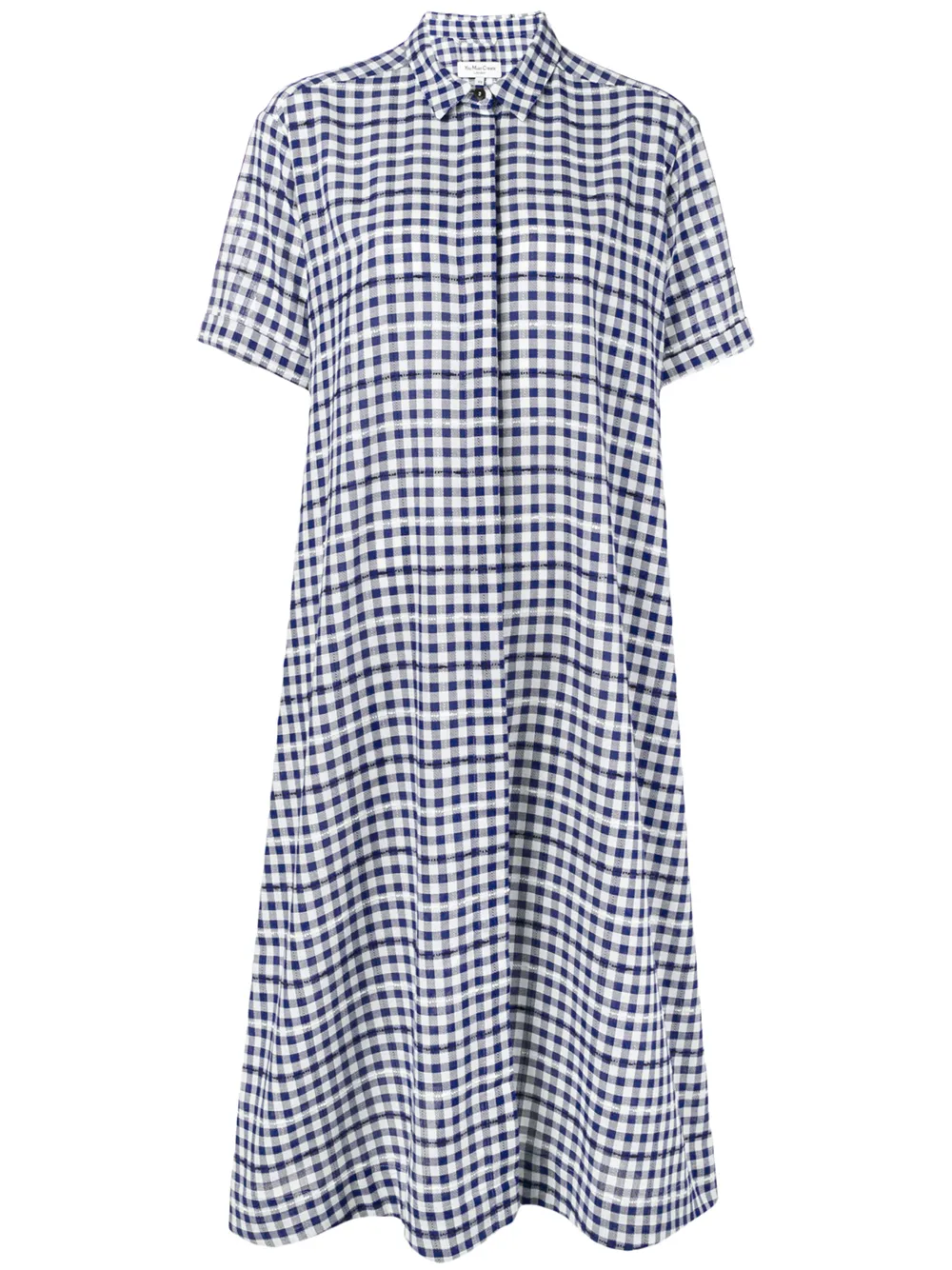 chequered shirt dress