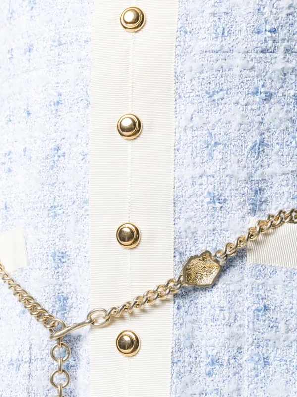 gucci chain dress